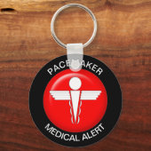 Porte-clés Alerte médicale Pacemaker (Recto)