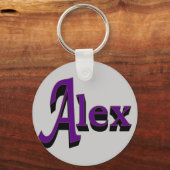 Porte-clés Alex (Recto)