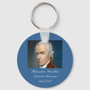 Porte-clés Alexander Hamilton Smarter que vous couleur porte 