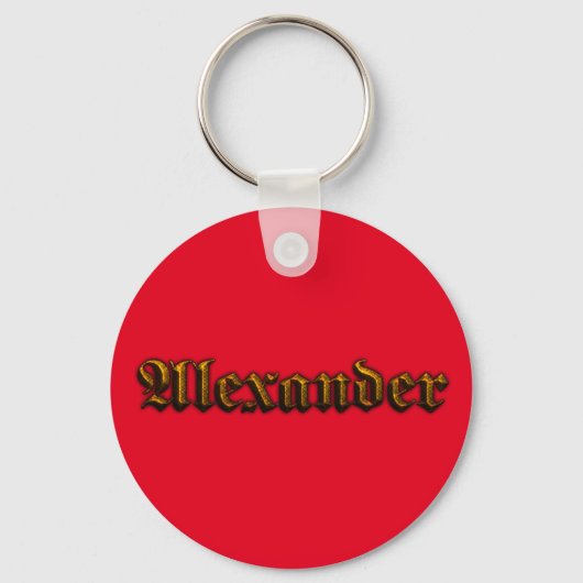 Porte-clés Alexander Key Ring (Recto)