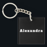 Porte-clés Alexandra<br><div class="desc">Porte-clés du nom d'Alexandra</div>