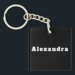 Porte-clés Alexandra<br><div class="desc">Porte-clés du nom d'Alexandra</div>