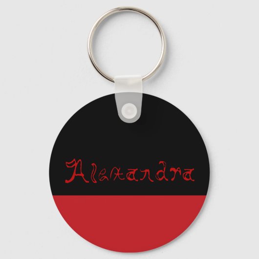Porte-clés Alexandra (Recto)
