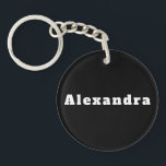 Porte-clés Alexandra<br><div class="desc">Porte-clés du nom d'Alexandra</div>