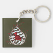 Porte-clés Alexandre le Porte - clé acrylique cardinal (Dos)