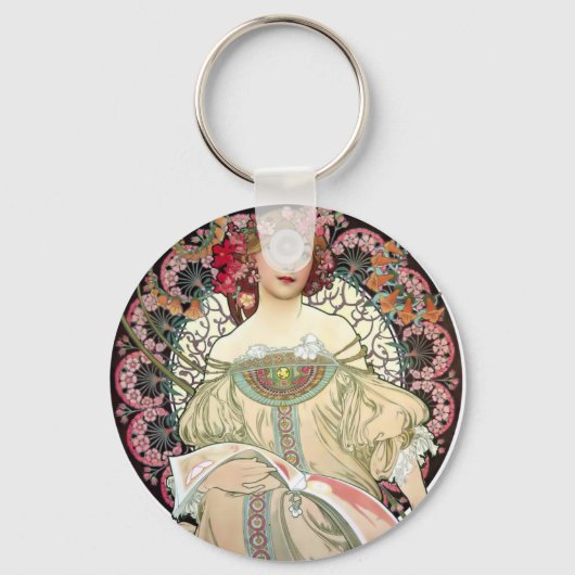 Porte-clés Alfons Mucha Reverie 1897 (Recto)