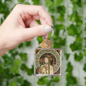 Porte-clés Alfonse Mucha Trappistine Nouveau (main)