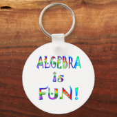 Porte-clés Algebra est amusant (Recto)