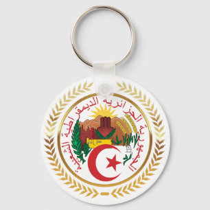 Porte-clés Algeria Coat of Arms