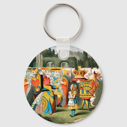 Porte-clés Alice à Wonderland (Recto)