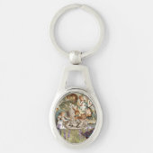 Porte-clés Alice Adventures in Wonderland Mad Tea Party (Devant)