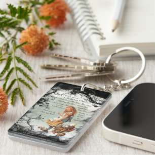 Porte-clés Alice Au Pays Des Merveilles Thés Vert Noir