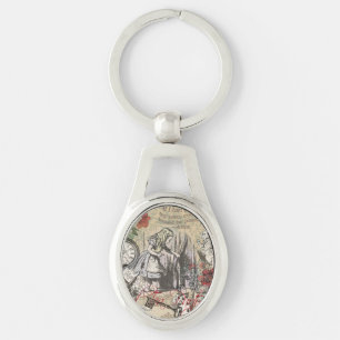 Porte-clés Alice Aventures Merveilleterre Rideau Classique Ar