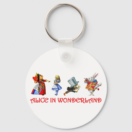 PORTE-CLÉS ALICE EN WONDERLAND (Recto)