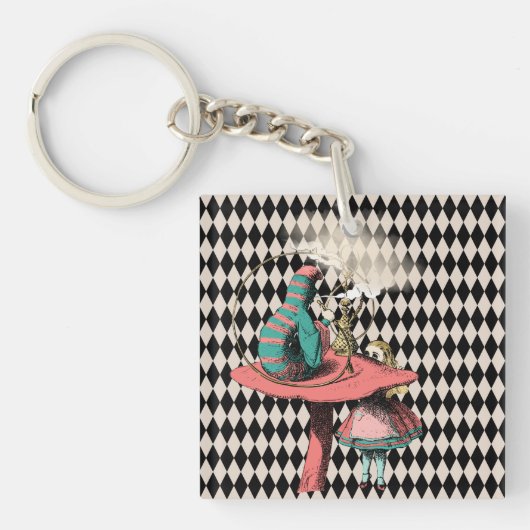 Porte-clés Alice et la chenille fumante Hookah (Devant)