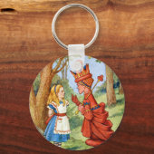 PORTE-CLÉS ALICE ET RED REEN (Recto)