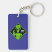 Porte-clés Alien. (Dos)