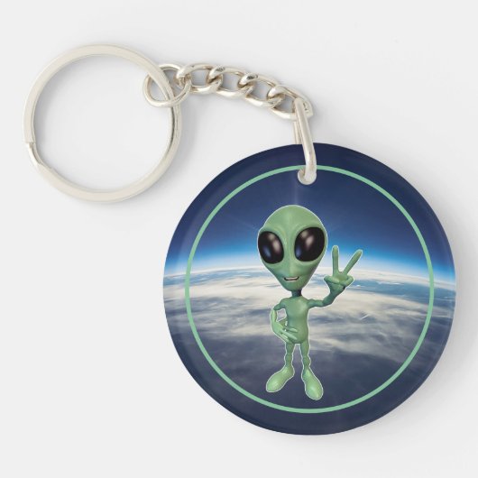 Porte-clés Alien (Devant)