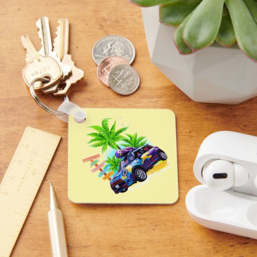 Porte-clés Alien avec un mini-Porte - clé (Bureau)