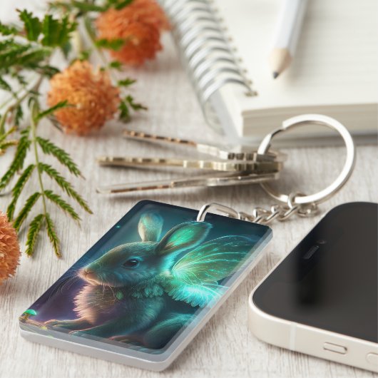Porte-clés Alien Bunny (Devant droit)