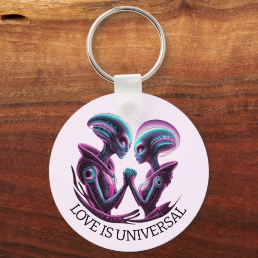 Porte-clés Alien Couple (Verso)