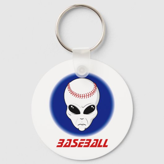 Porte-clés Alien de baseball (Recto)