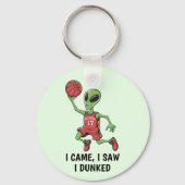 Porte-clés Alien de basket (Recto)