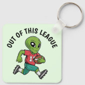 Porte-clés Alien de football (Dos)