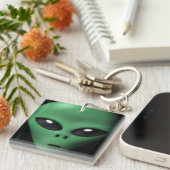 Porte-clés Alien déplaisant (Devant Droit)