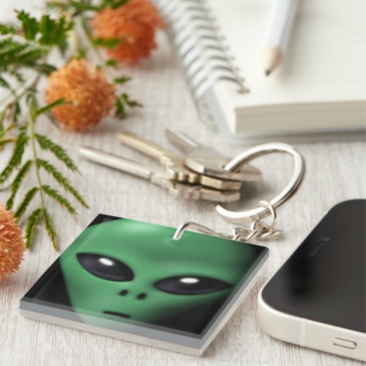 Porte-clés Alien déplaisant (Devant Droit)