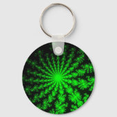 Porte-clés Alien Fractal Burst (Recto)