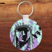 Porte-clés Alien Green, Porte - clé indien (Recto)