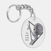 Porte-clés Alien gris, la vérité est là (Devant gauche)