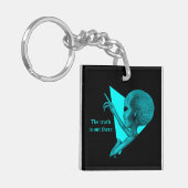 Porte-clés Alien gris, la vérité est là (Devant gauche)