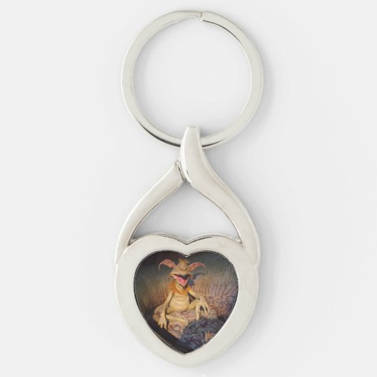 Porte-clés Alien Heart Keychain (Devant)