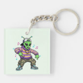 Porte-clés Alien Hip hop (Dos)