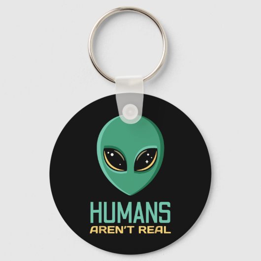 Porte-clés Alien Humains amusants n'est pas vraiment mignon U (Recto)