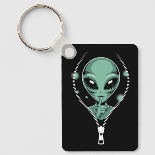 Porte-clés Alien Peeping (Recto)