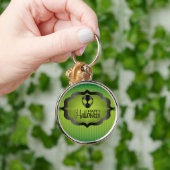 Porte-clés Alien vert d'Halloween (Main)