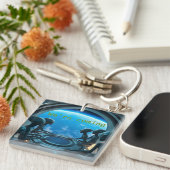 Porte-clés Aliens: We're Coming (Devant Droit)