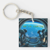 Porte-clés Aliens: We're Coming (Devant)