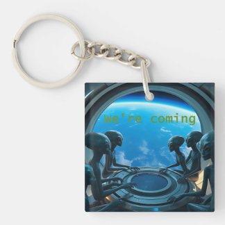 Porte-clés Aliens: We're Coming