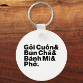 Porte-clés Alimentation de rue vietnamienne (Recto)