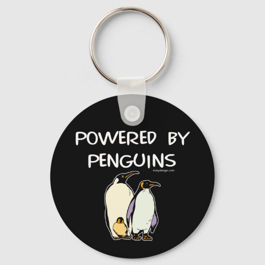 Porte-clés Alimenté Par Des Pingouins (Recto)