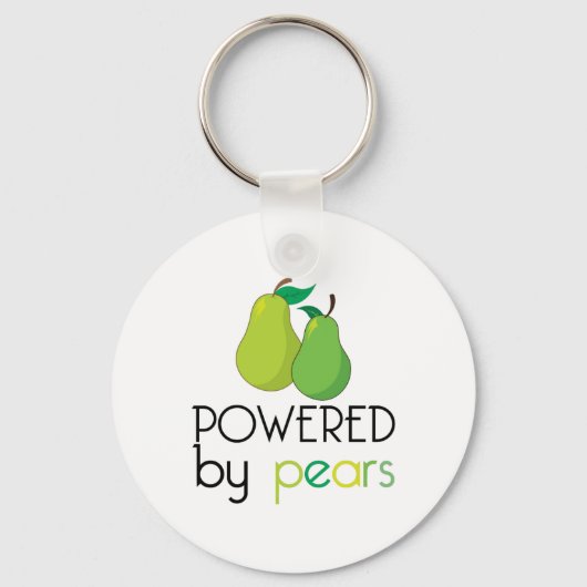 Porte-clés Alimenté Par Des Poires (Recto)