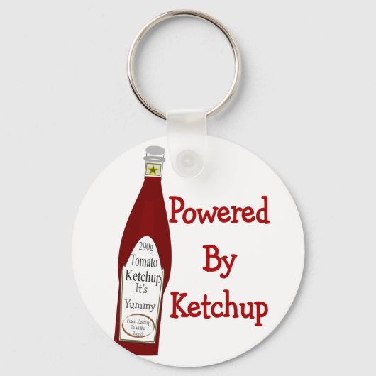Porte-clés Alimenté Par Ketchup (Recto)