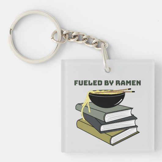 Porte-clés Alimenté par Ramen (Devant)
