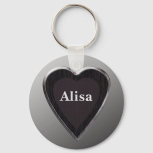Porte-clés Alisa Heart Keychain