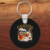 Porte-clés All Aboard The Christmas Express Train Santa Holid (Recto)