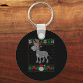 Porte-clés All I Want For Christmas Is A Ugly Christmas Sweat (Recto)